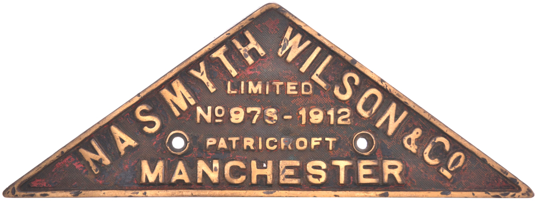 Nasmyth Wilson worksplate 976